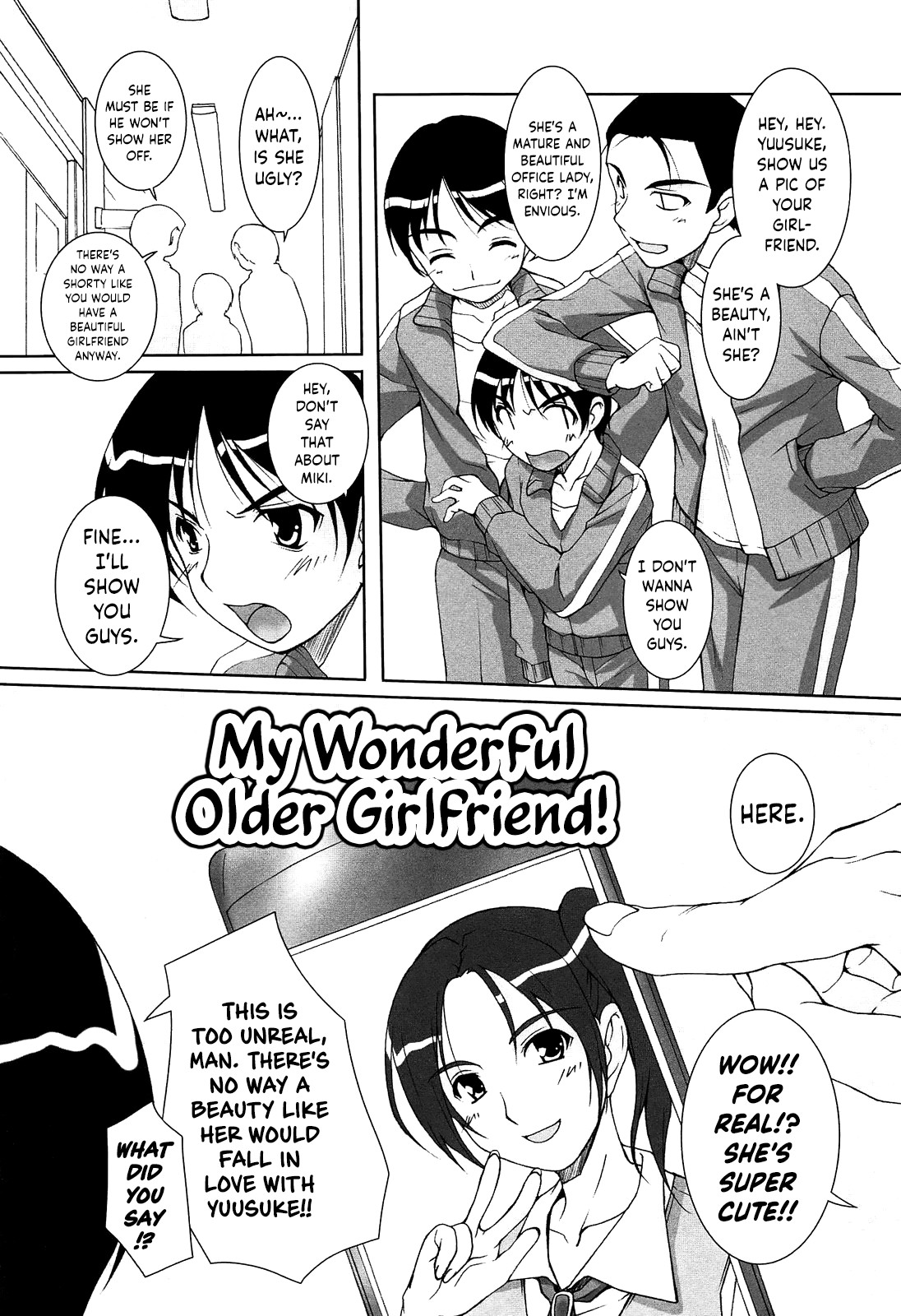 Hentai Manga Comic-My Wonderful Older Girlfriend!-Read-1